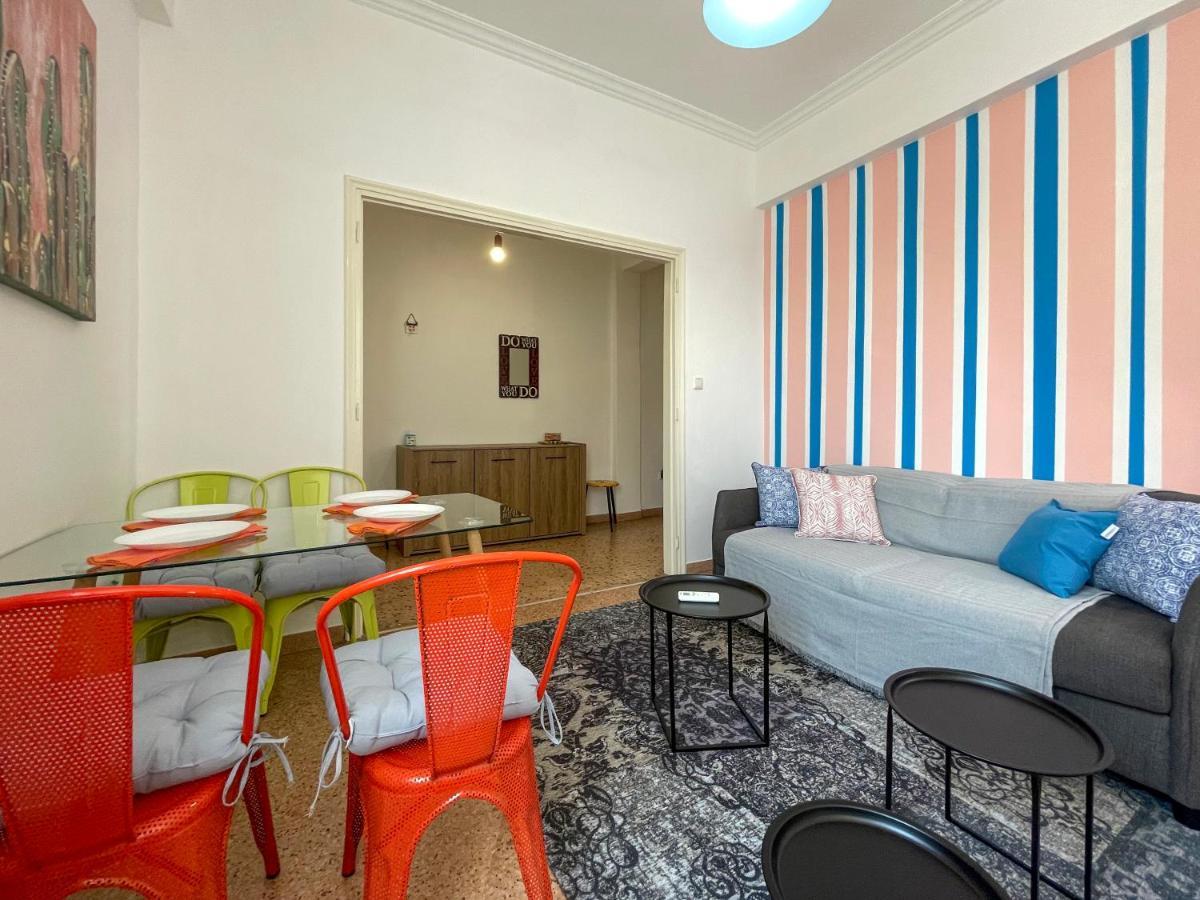 Soho Vivid 55Sqm Apt In Athens Apartment Ngoại thất bức ảnh